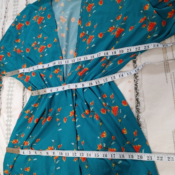 SOLD Celia Dragouni Chinese Garden dress S/M - Picture 9 of 10